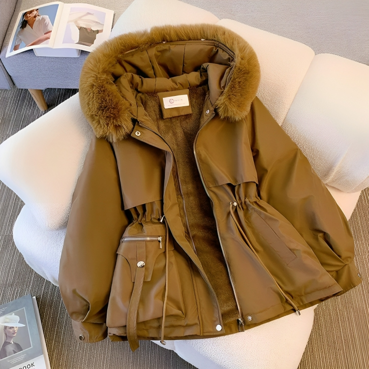 Women's Vegan Winter Jacket Warm Insulated