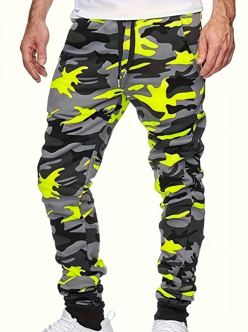 Girls' Camo Joggers with Pockets
