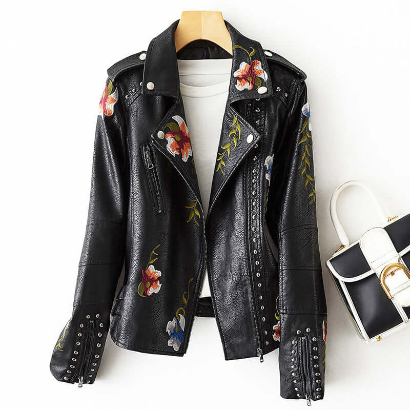 Women's Retro Floral Chic Jacket