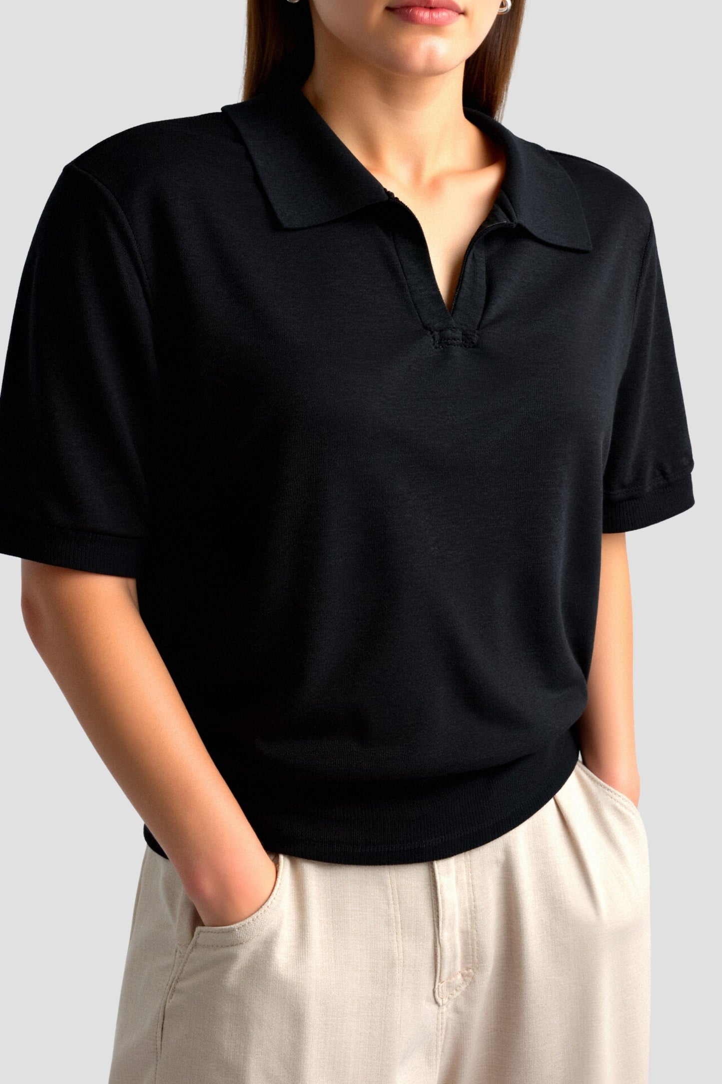 Women's Polo Shirt Comfortable Short Sleeve Summer