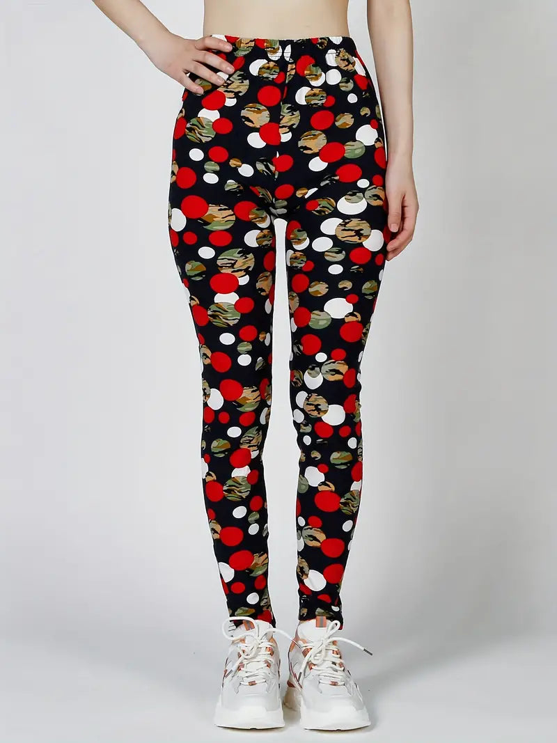 Aurora - Bequeme Camo-Hose Hochtailliert