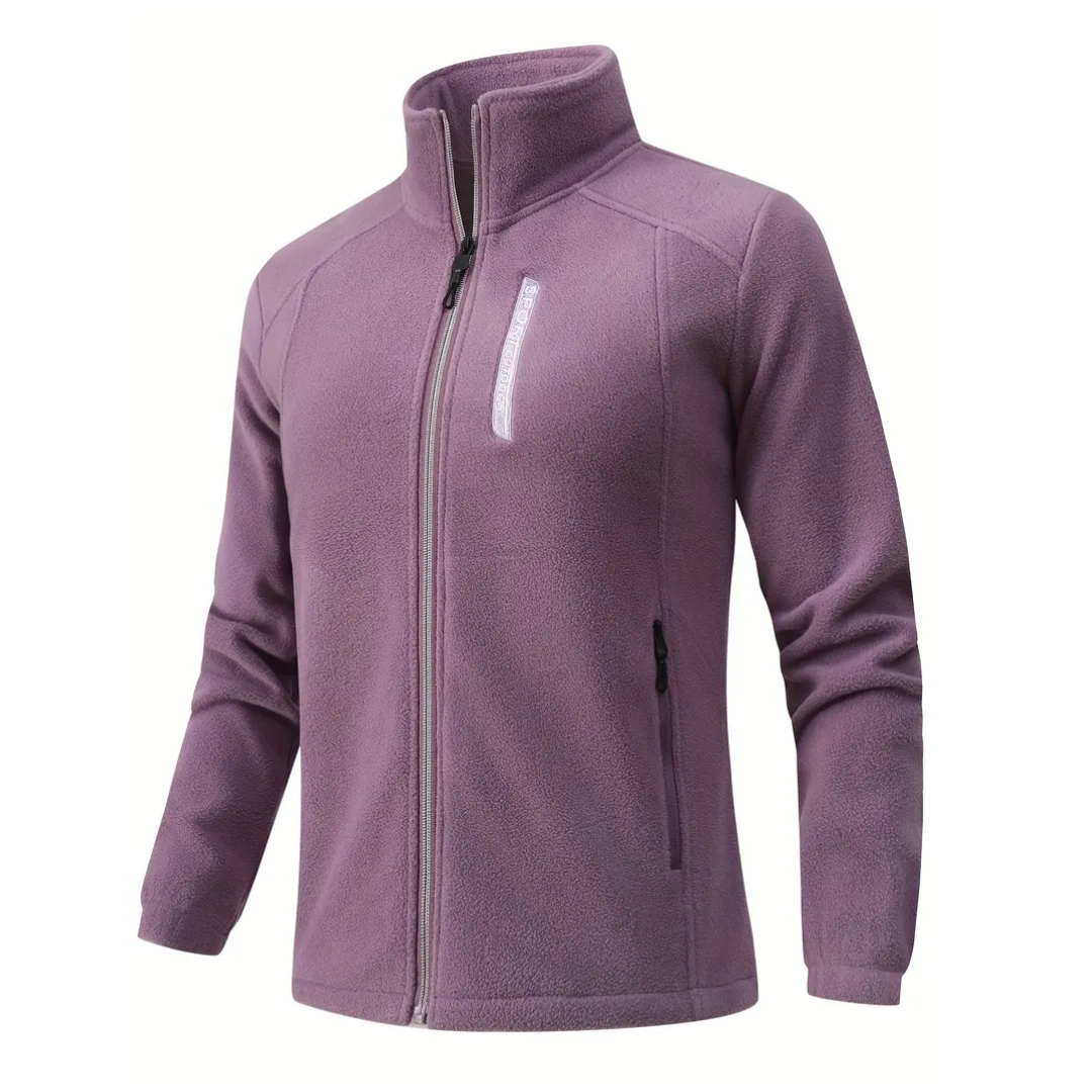 Women's Outdoor Fleece Jacket Warm Lined Plush