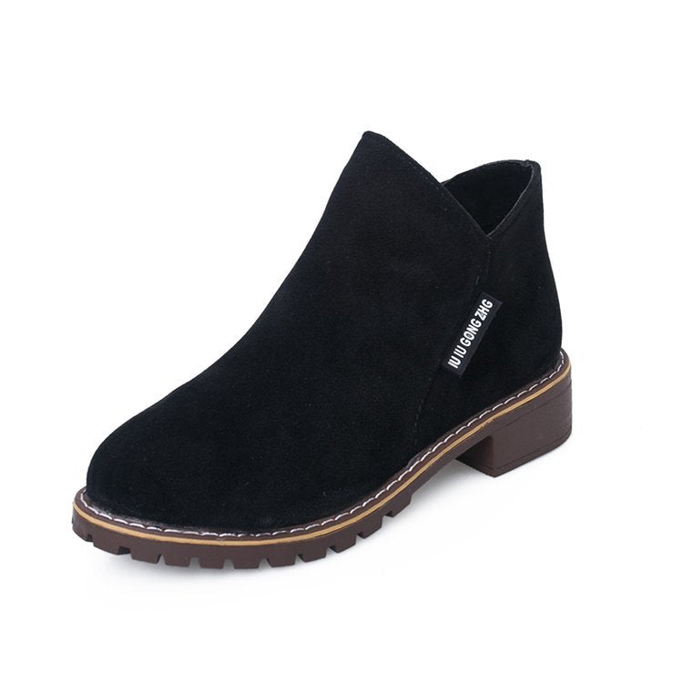 Women Ankle Boots Soft Leather Wedding Shoes