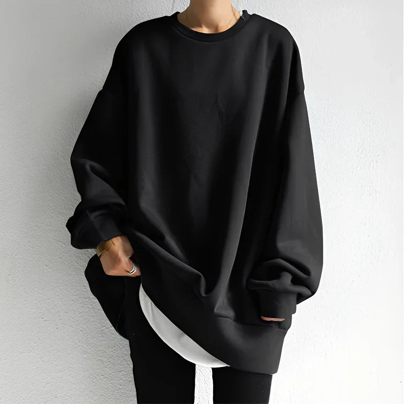 Women's Loose-fit Plus Size Sweater