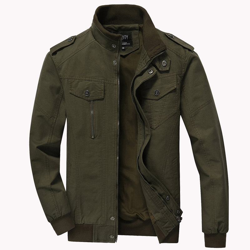 Men's Military Cotton Outdoor Style Jacket