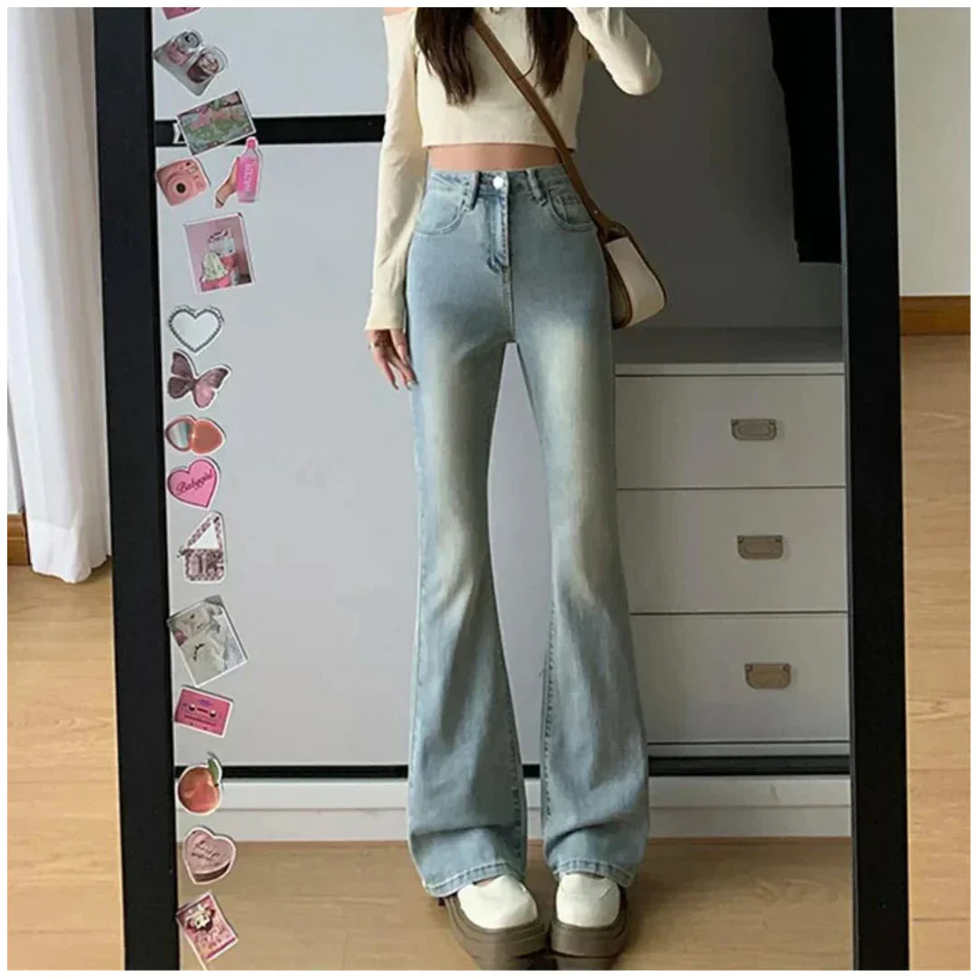 Women's Slim-Fit High-Waisted Jeans