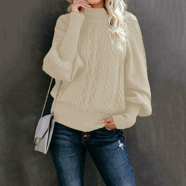 Elegant Knitted Jumper Classic Women