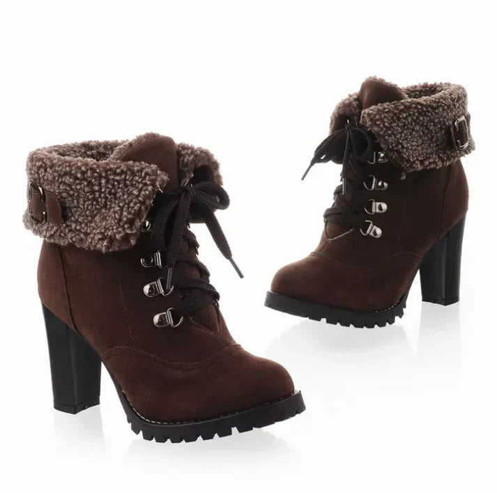 Women's Winter Boots High Heel Stylish