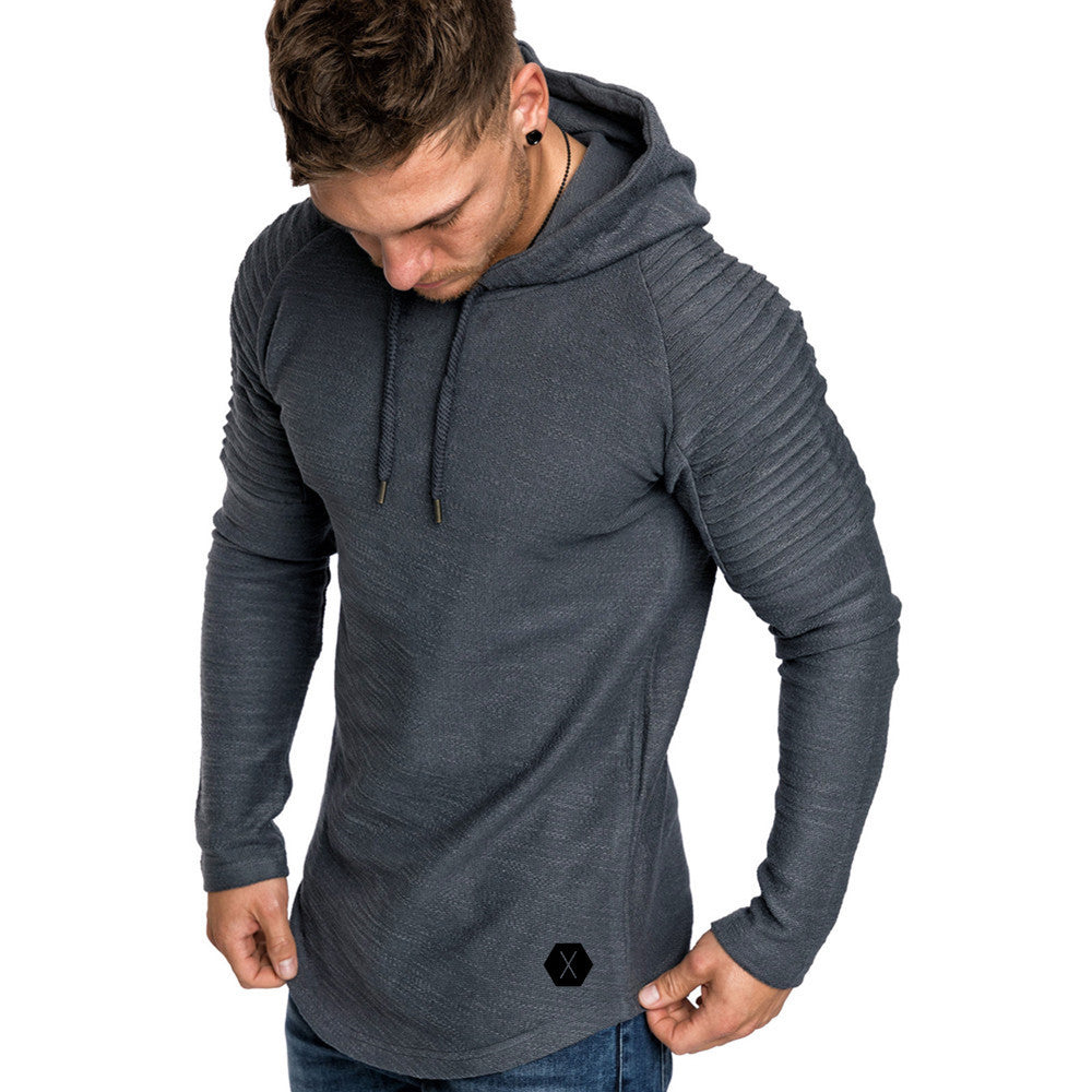 Men's Hoodie Modern Textured Design