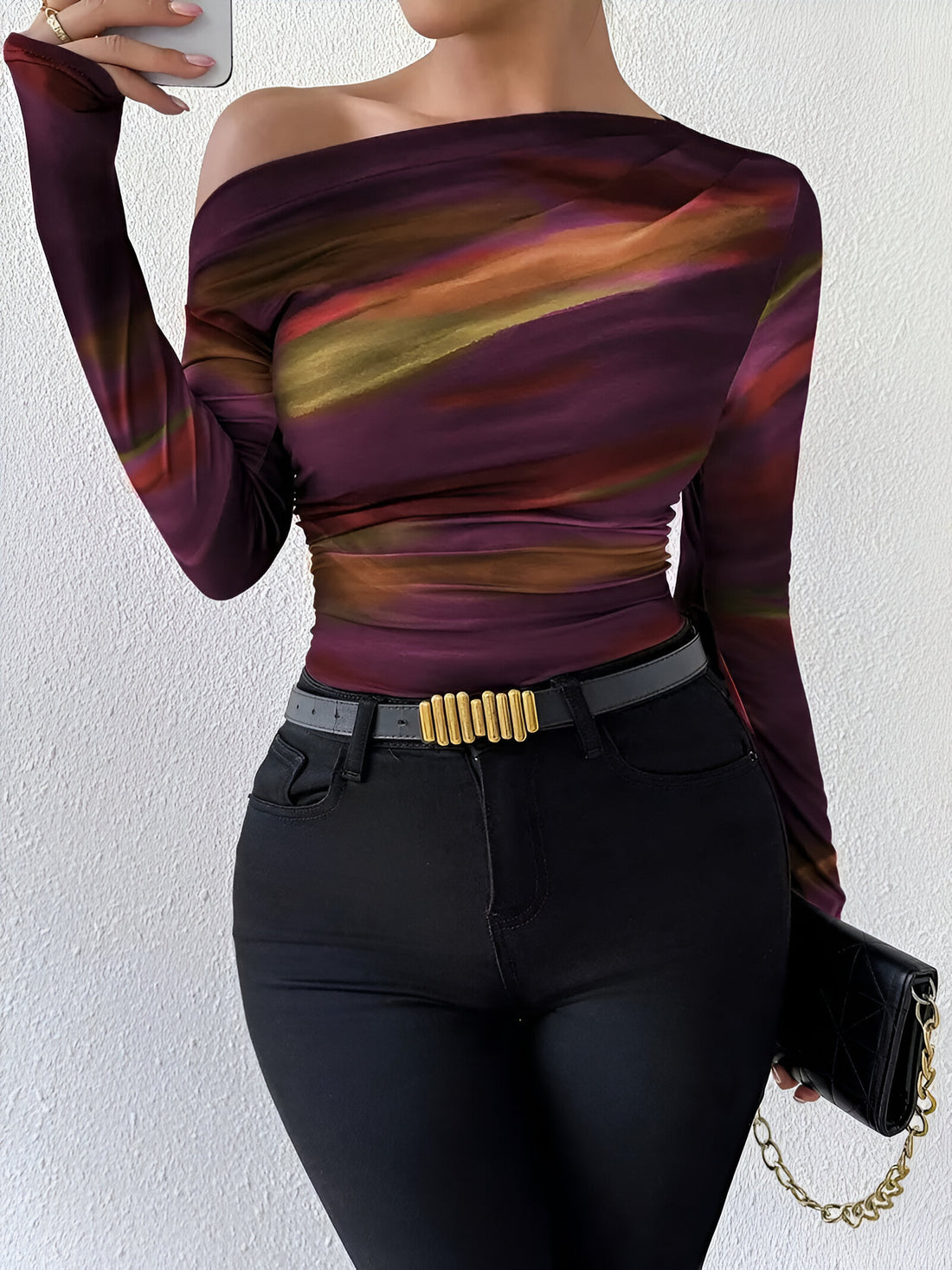 Elegant Long Sleeve T-Shirt Women Trendy