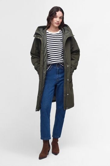 Oversized winter coat with hood and XXL pockets