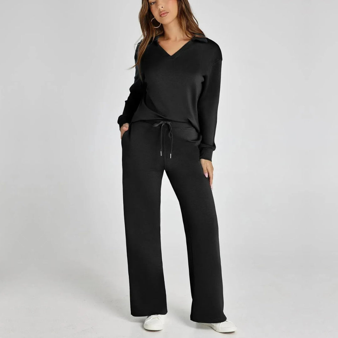 Women's Loungewear Set with Comfortable Trousers