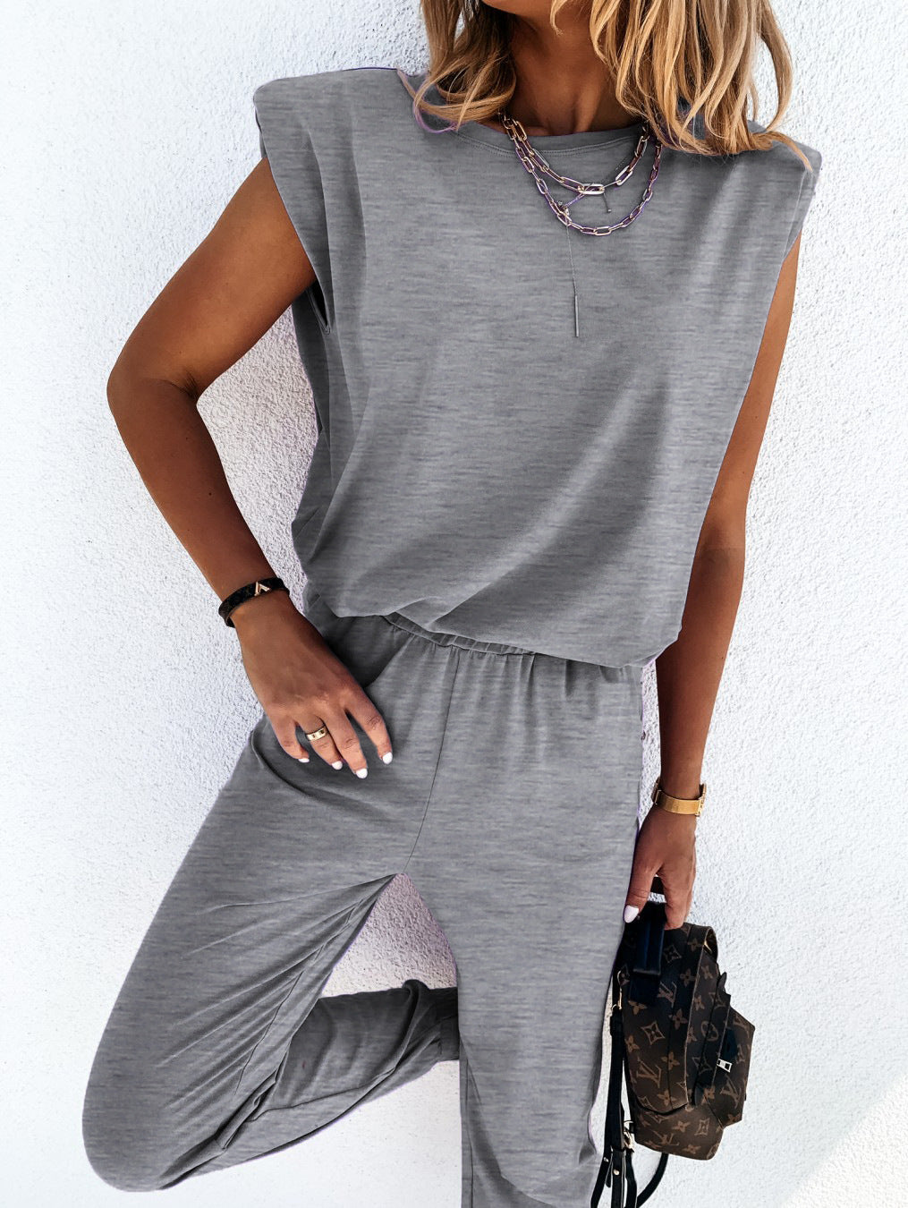 Women's Jumpsuit Comfortable Elastic Modern