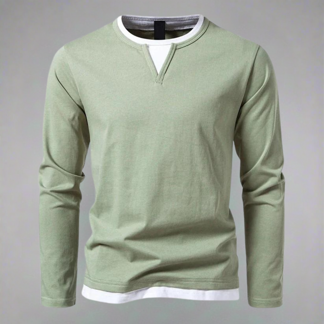 Stylish Men's Long-Sleeve Sweaters Modern