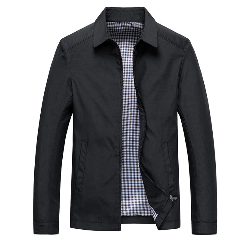 Stylish Men's Jacket Elegant Lapels