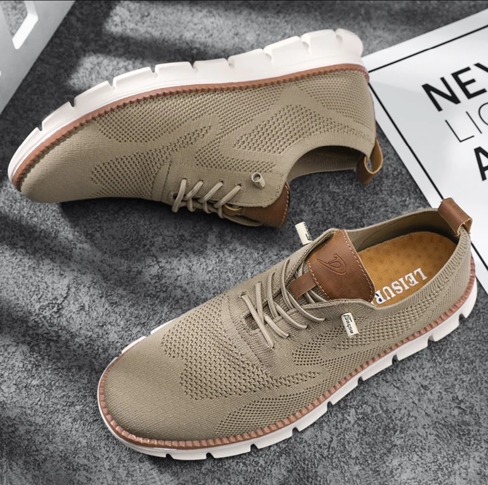 Leichte Herrenschuhe Atmungsaktiv Komfort - IdealeKleiden