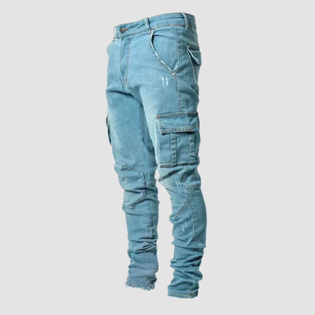 Comfortable elasticated jeans