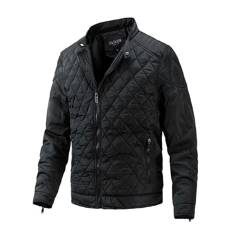 Men's Quilted Jacket Stylish Versatile