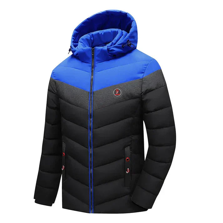 Kapuzenjacke Modern 3-Farben Verstellbar