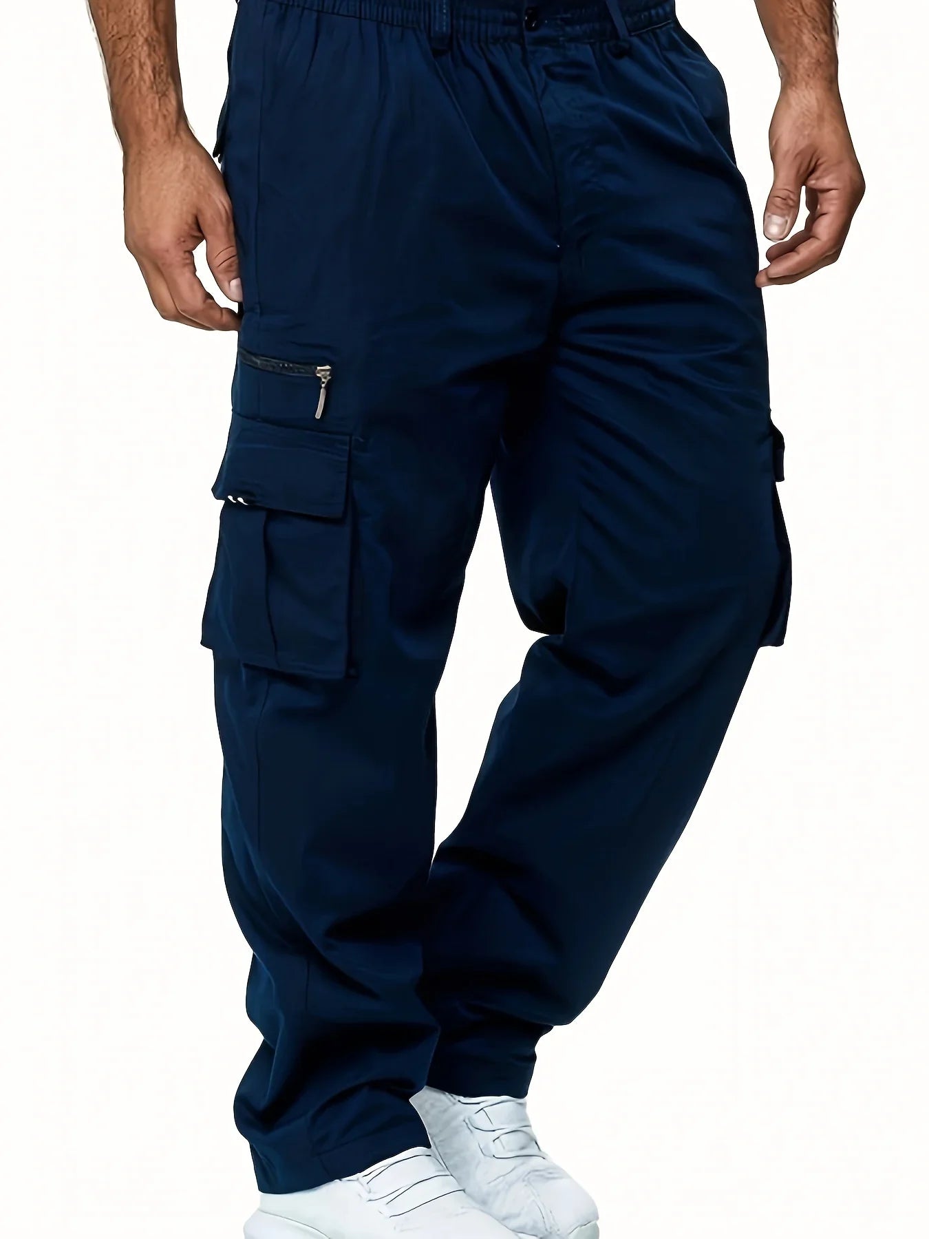 Comfortable Men's Cargo Trousers Casual Style