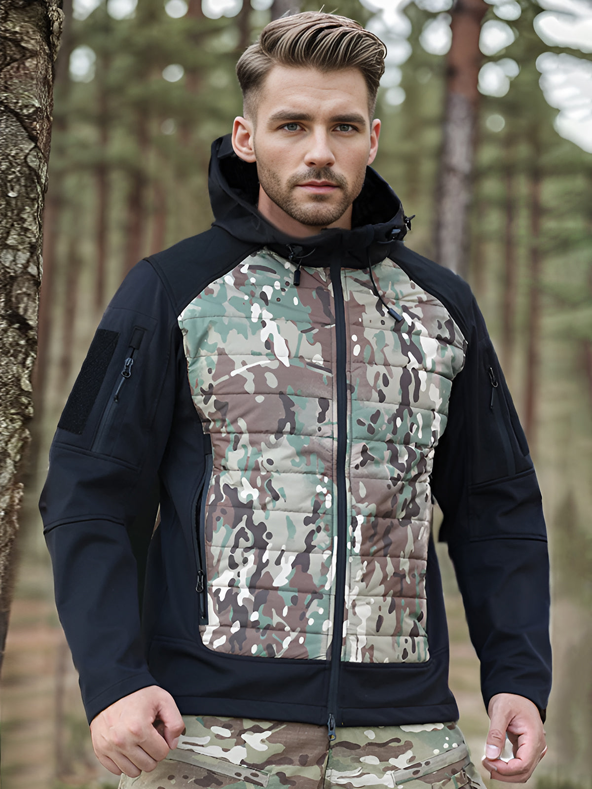 Warme Isolierte Outdoor-Jacke