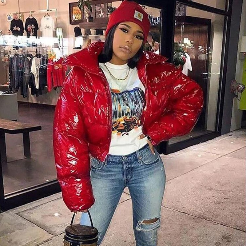 Women's Warm Winter Parka Jacket