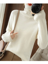 Comfortable Turtleneck Sweater Loose Fit