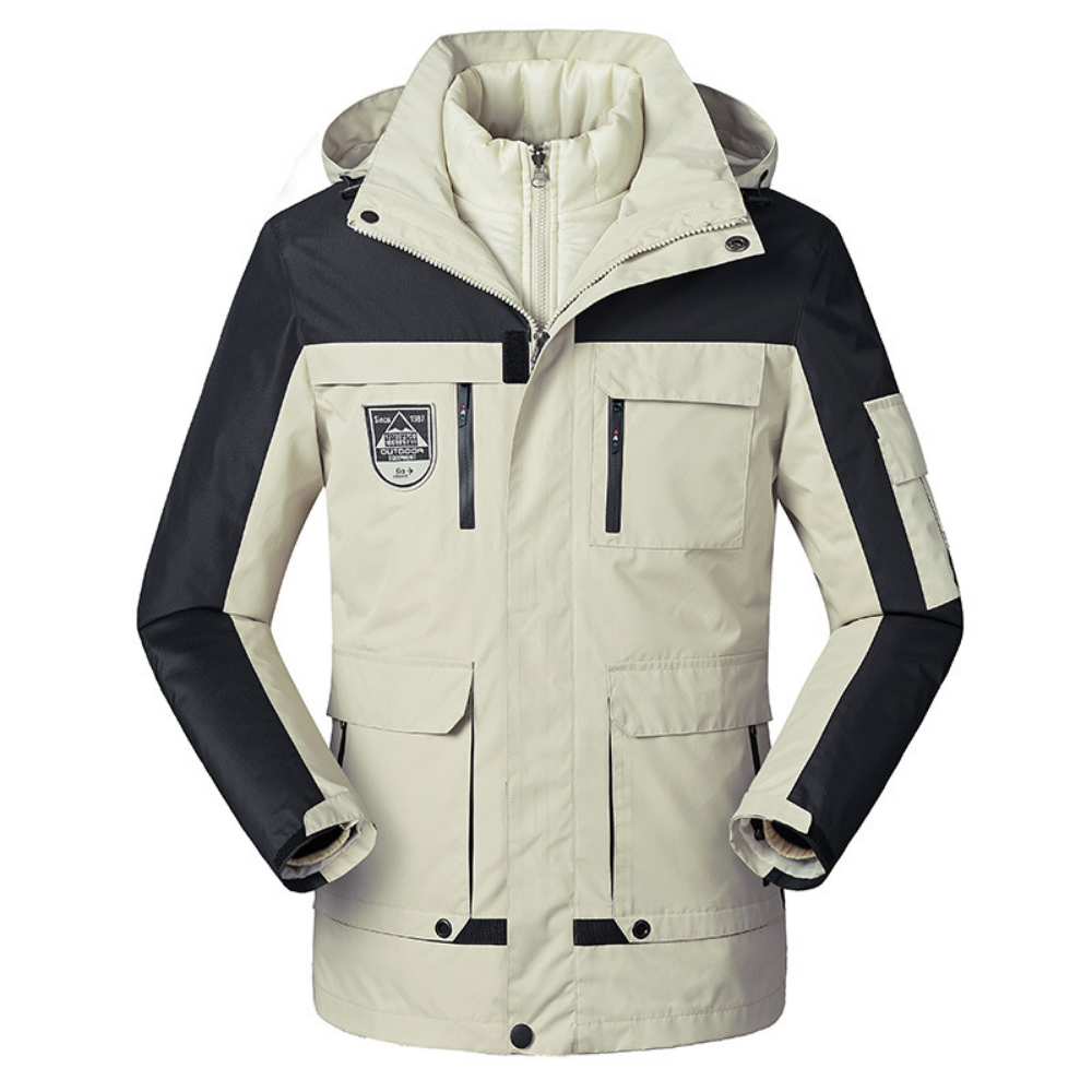 Winter Jacket Quilted Vest Elegant Veil