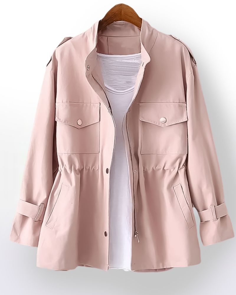 Elegant Women's Trench Coat Model