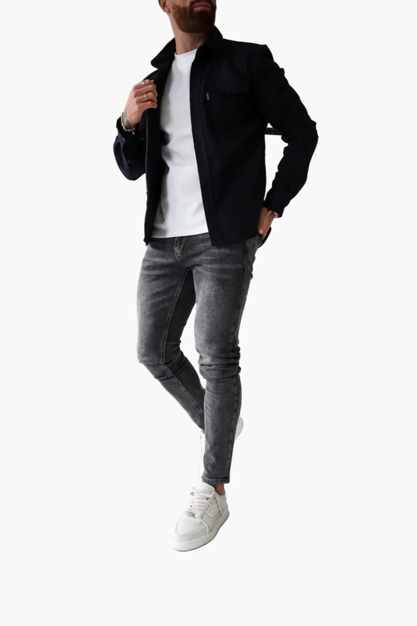 Stylish Overshirt Jacket - Modern Versatile Shirt for Everyday Wear