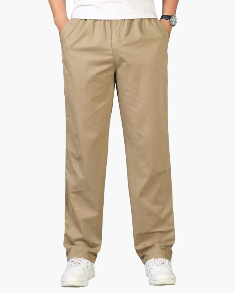 Men's Comfortable Cotton Leisure Trousers