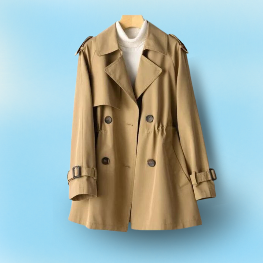 Stylish Trilby Coat Women's Vintage