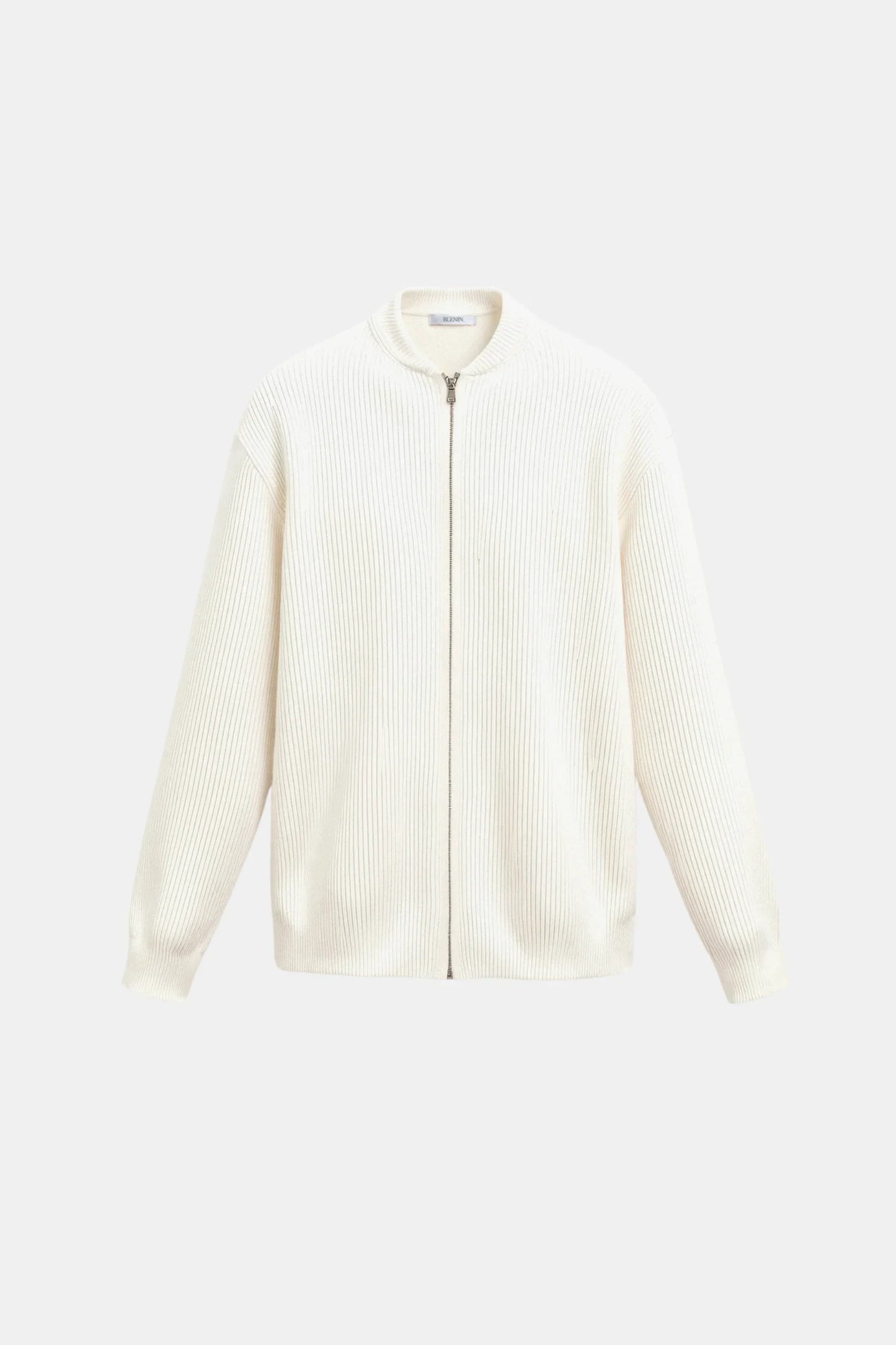Elegant Men's Slim Fit Cardigan with Zipper