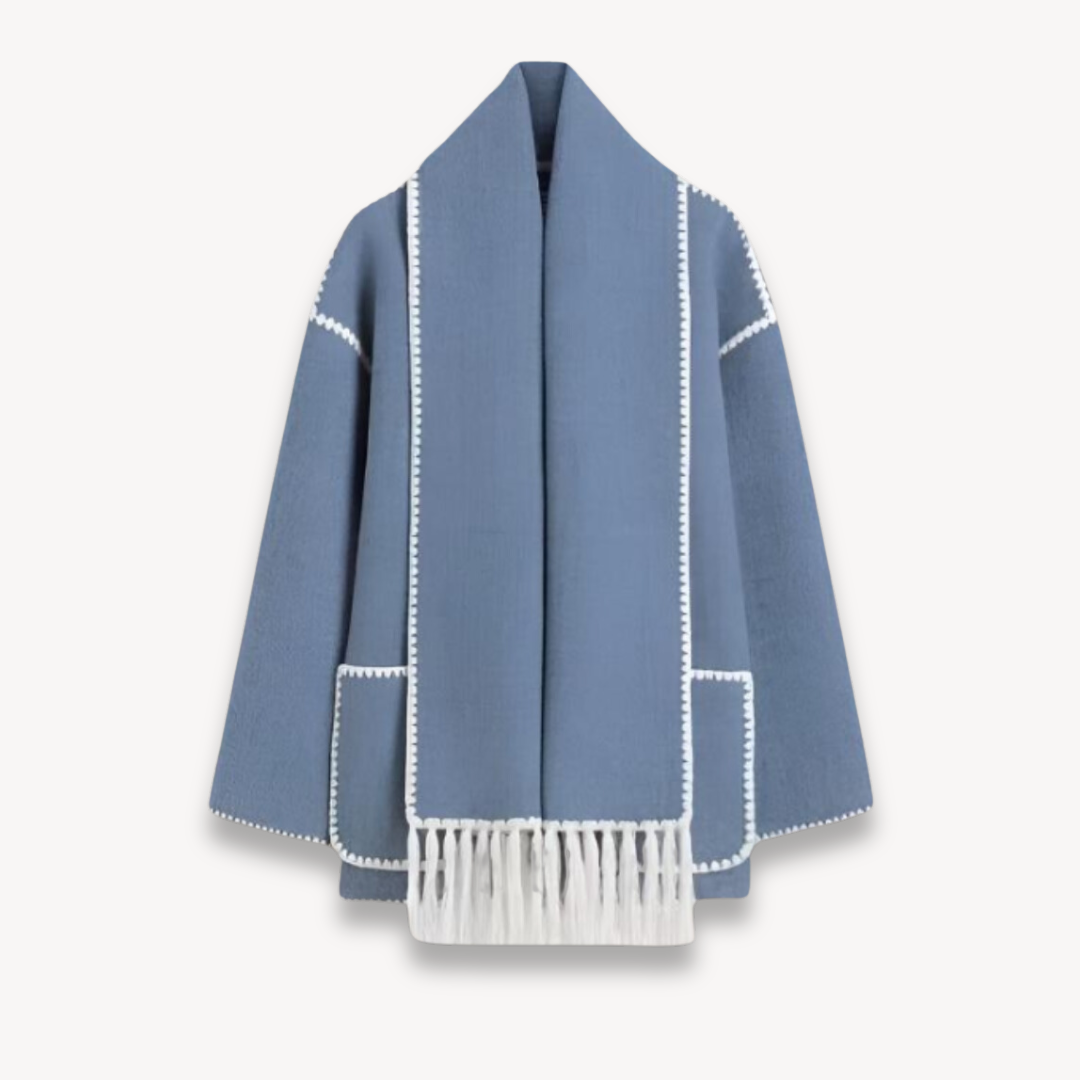 Women's Plus Size Cape Coat