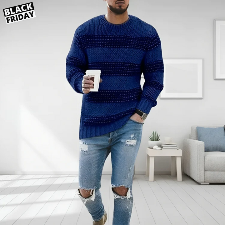 Men's Warm Cashmere-Look Sweater