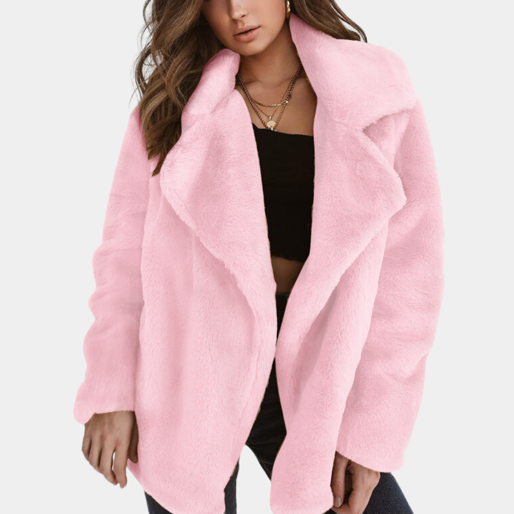 Women's Soft Plush Winter Coat
