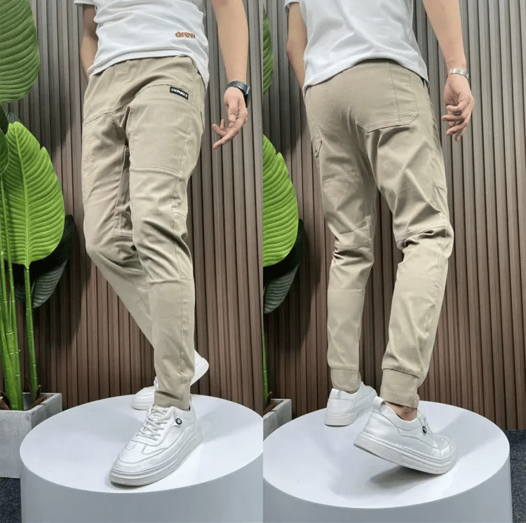 Men's Cargo Pants Comfortable Stretch Multi-Pocket