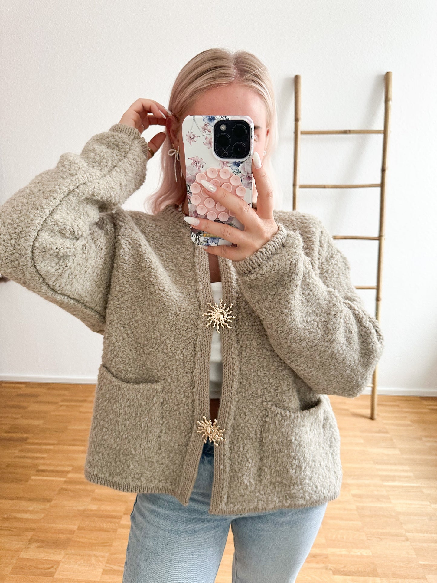 Weiche Teddyjacke Lässig Chic Plüsch Mantel
