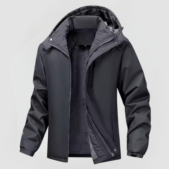 Men's Winter Parka Warm Hooded Zipper