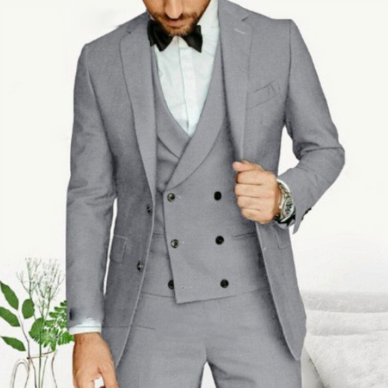 Men's 3-Piece Suit Custom Made Elegant