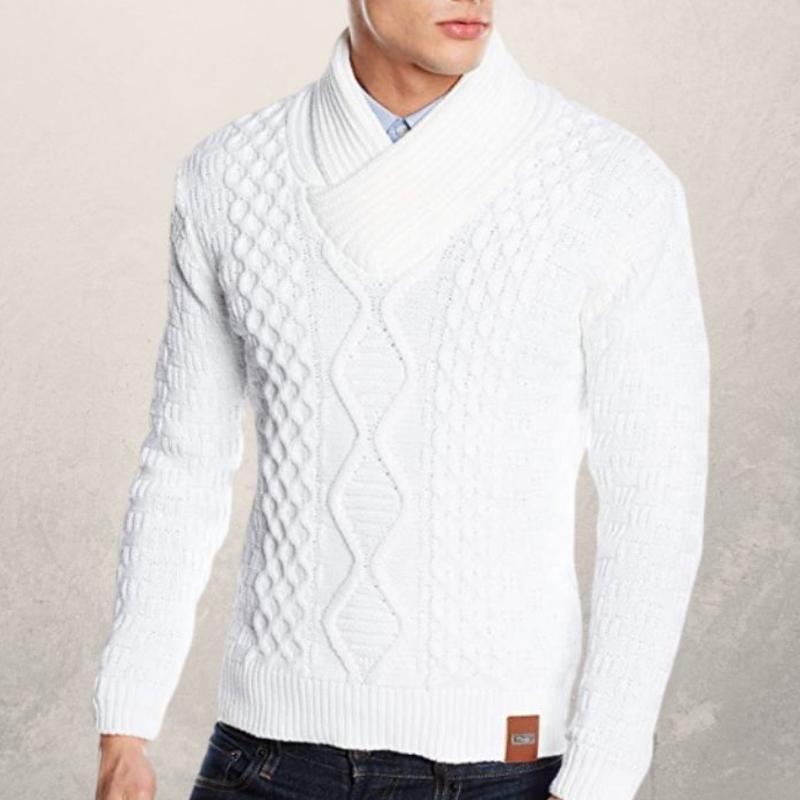 Warm Wool Sweaters Cable Knit Winter Fashion