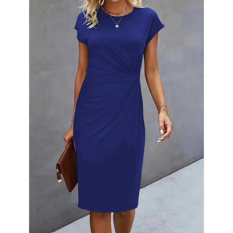 Elegant Women's Dress Midi Length Evening Wear