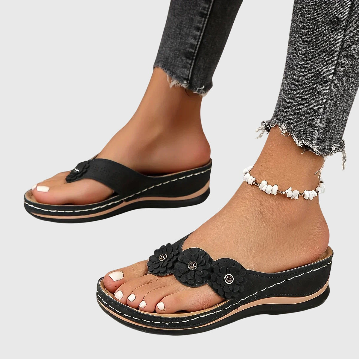Women's Fashion Sandals Comfortable Slip-On