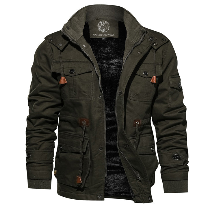Warm Winter Parka Kratos Style
