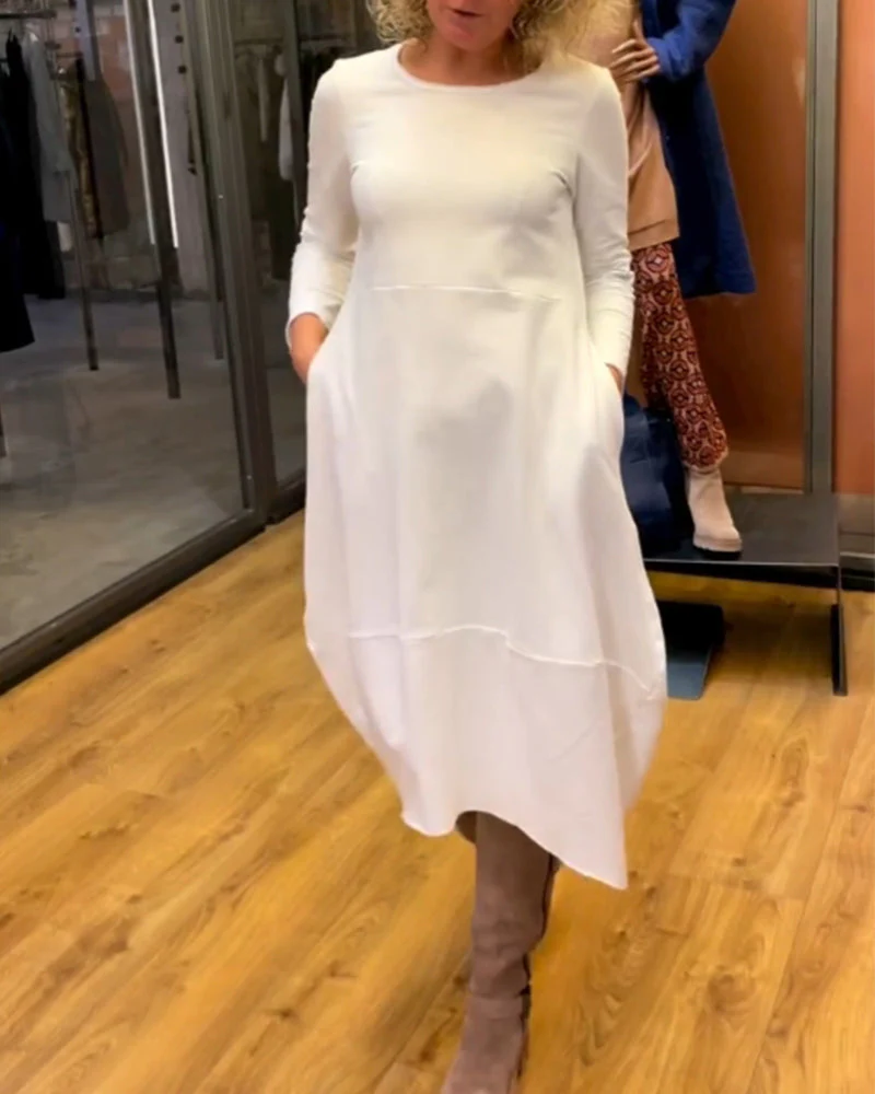 Practical Summer Dress With Pockets