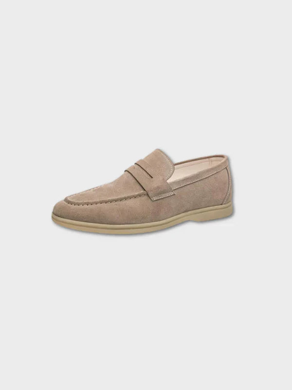 Leather Loafers Vintage Style Gio