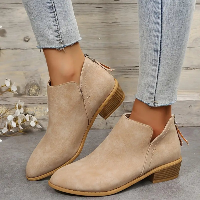 Stylish Apparel | V-Neck Elegant Boots for Women