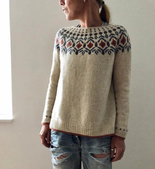 Stilvolles Kleid | Exklusiver Pullover - IdealeKleiden