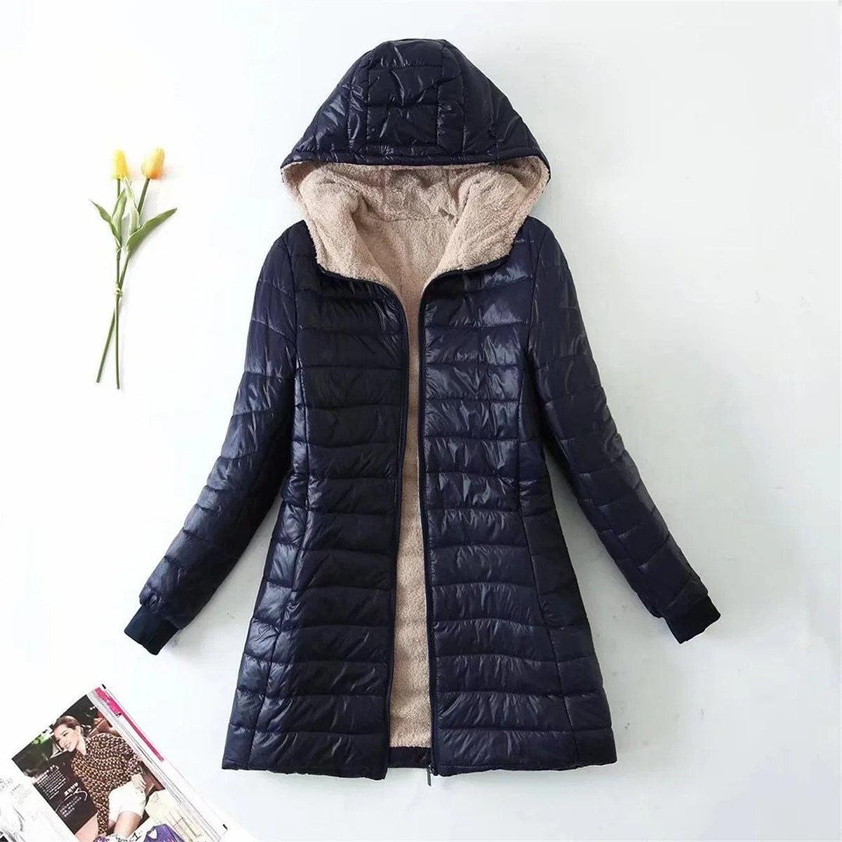 Warm Padded Women's Winter Jacket Autumn Style