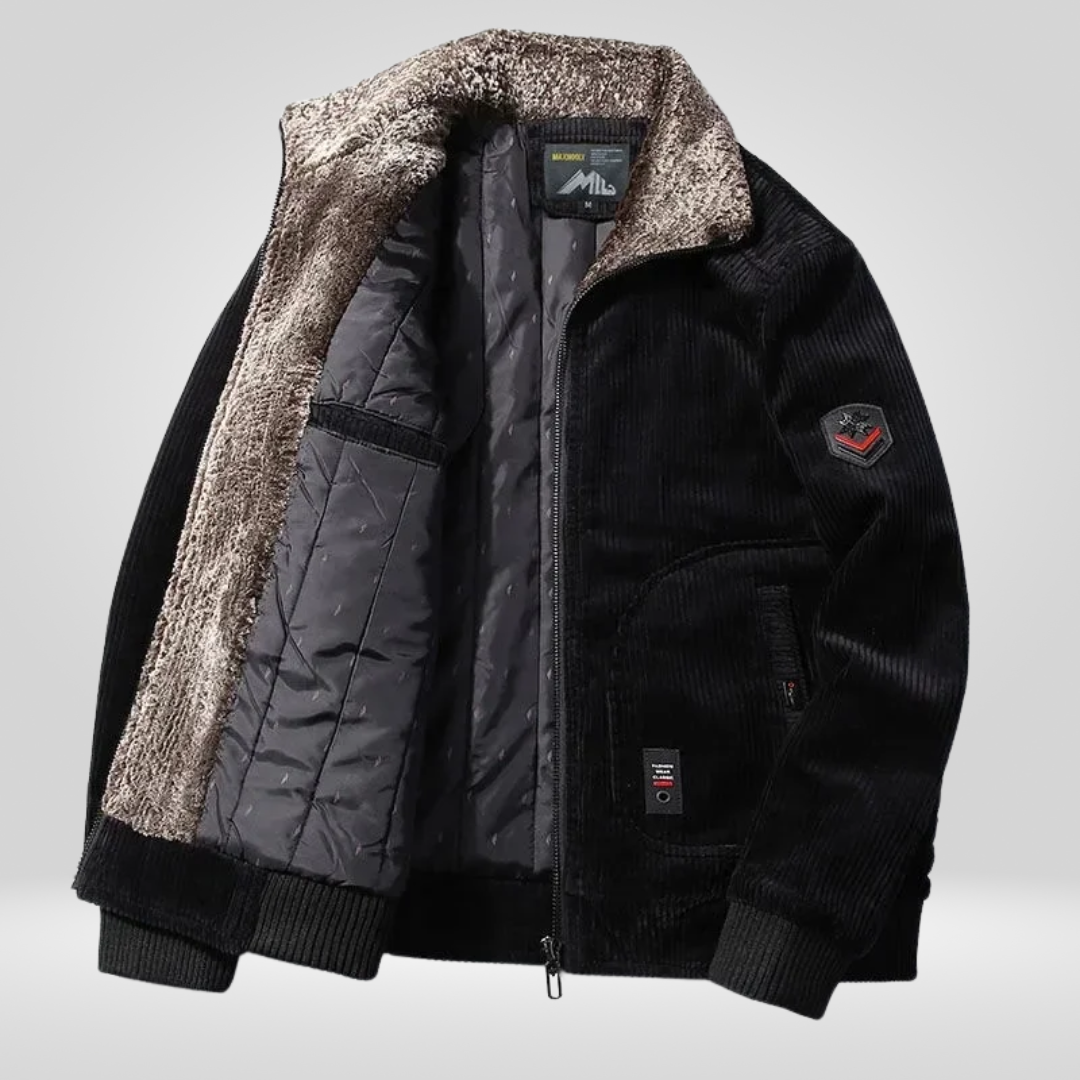 Men's Winter Jacket | Stylish Collar Design